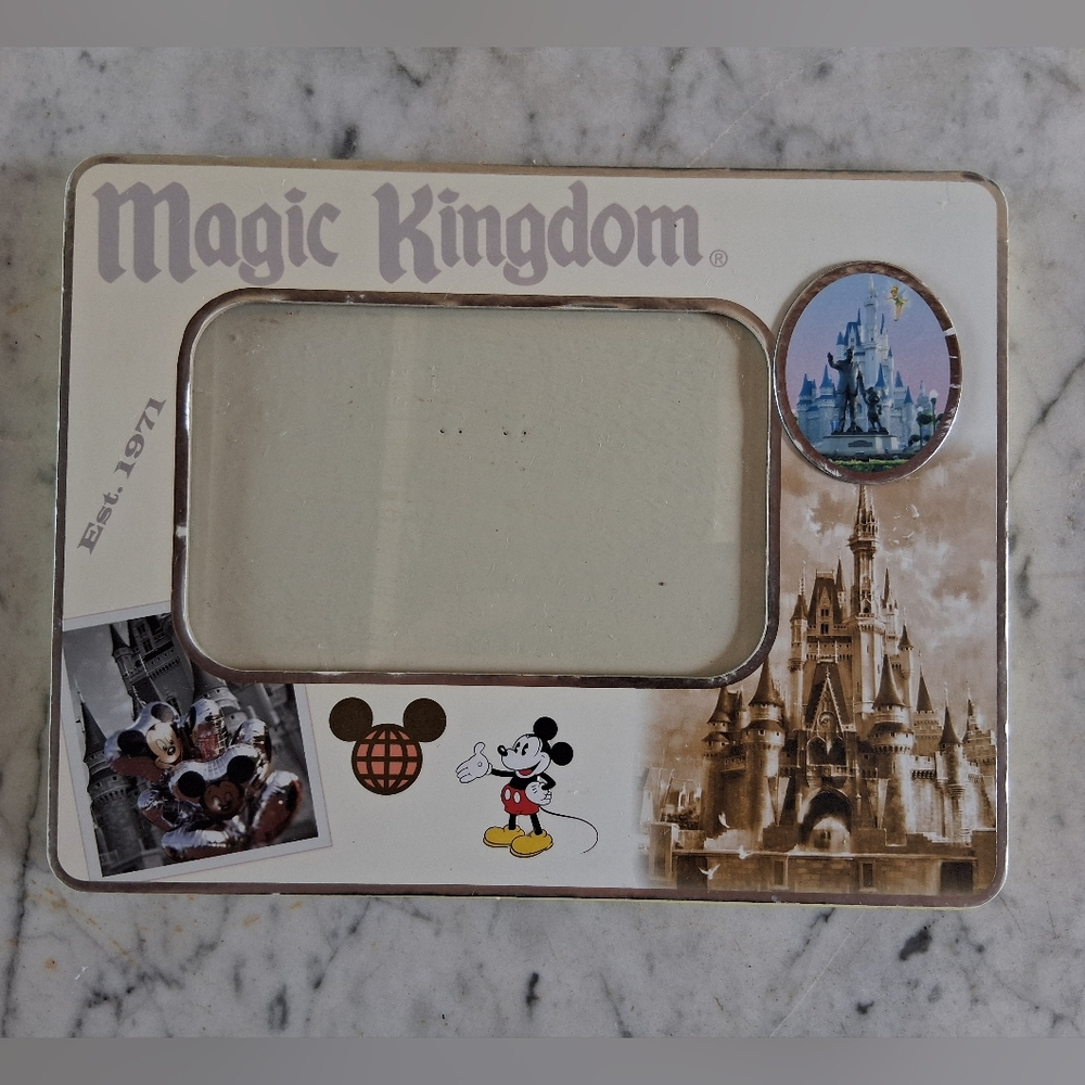 Disney Parks Authentic Magic Kingdom Photo Frame 2013